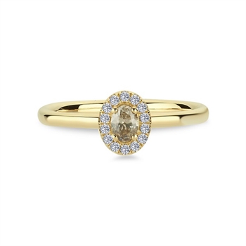 Champagne ring fra Nuran A3082 CH 024